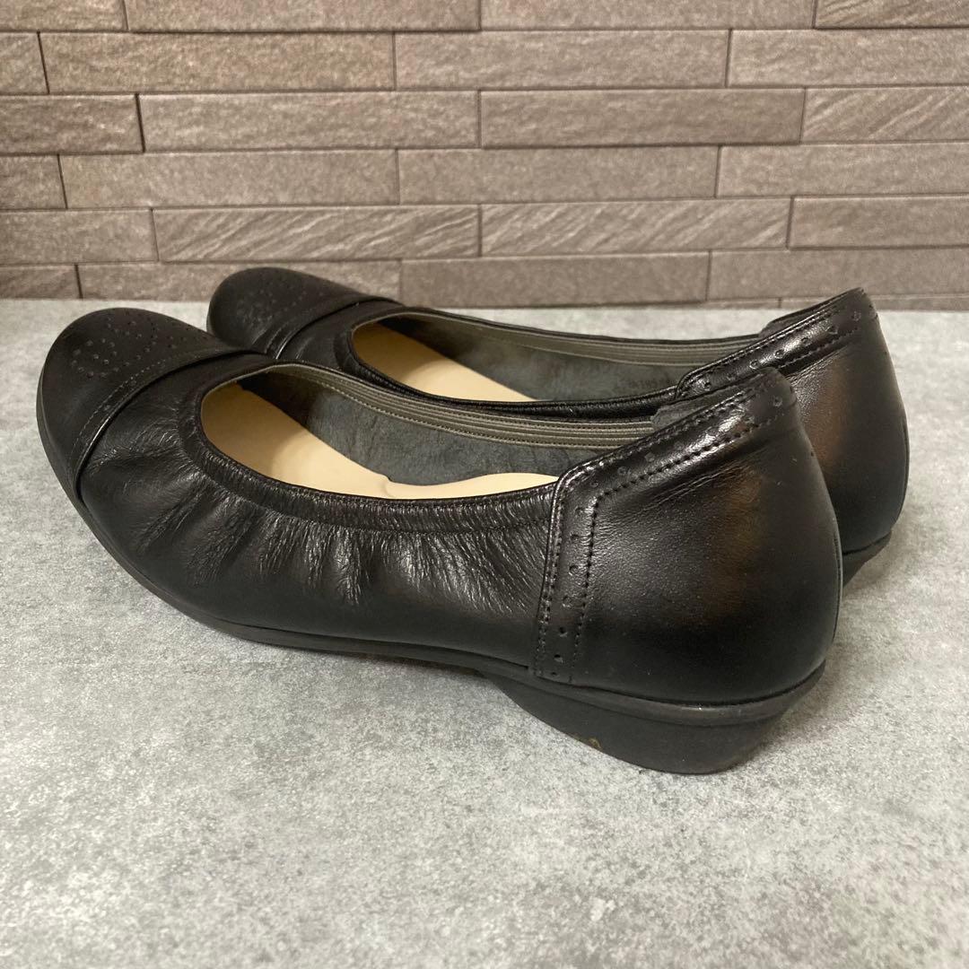 【Pedala】ペダラ アシックスウォーキング （24）3E フラットパンプス