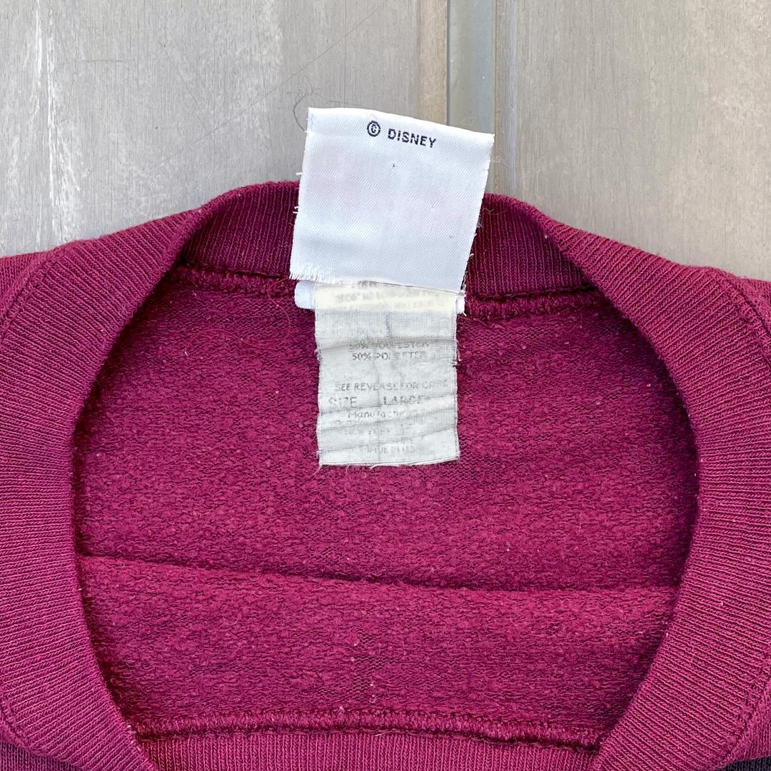 【90年代USA製】ディズニー ミッキー スウェット 青パン お座り ビンテージ