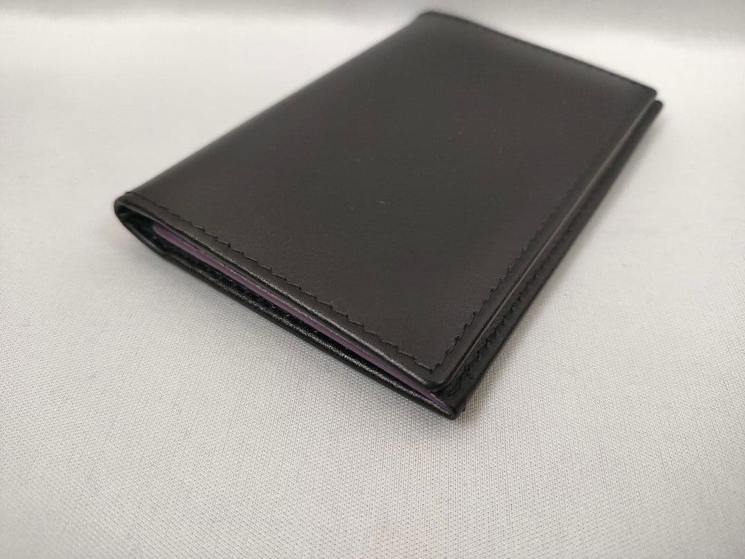 ETTINGER エッティンガー 名刺入れ カードケース パープル ほぼ未使用