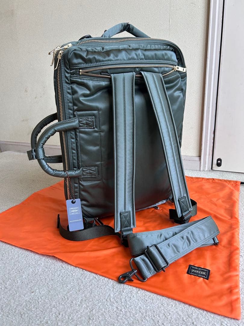 新品 PORTER / TANKER 3WAY DOCUMENTBAGWzip