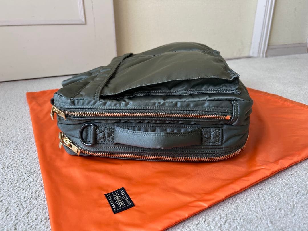 新品 PORTER / TANKER 3WAY DOCUMENTBAGWzip