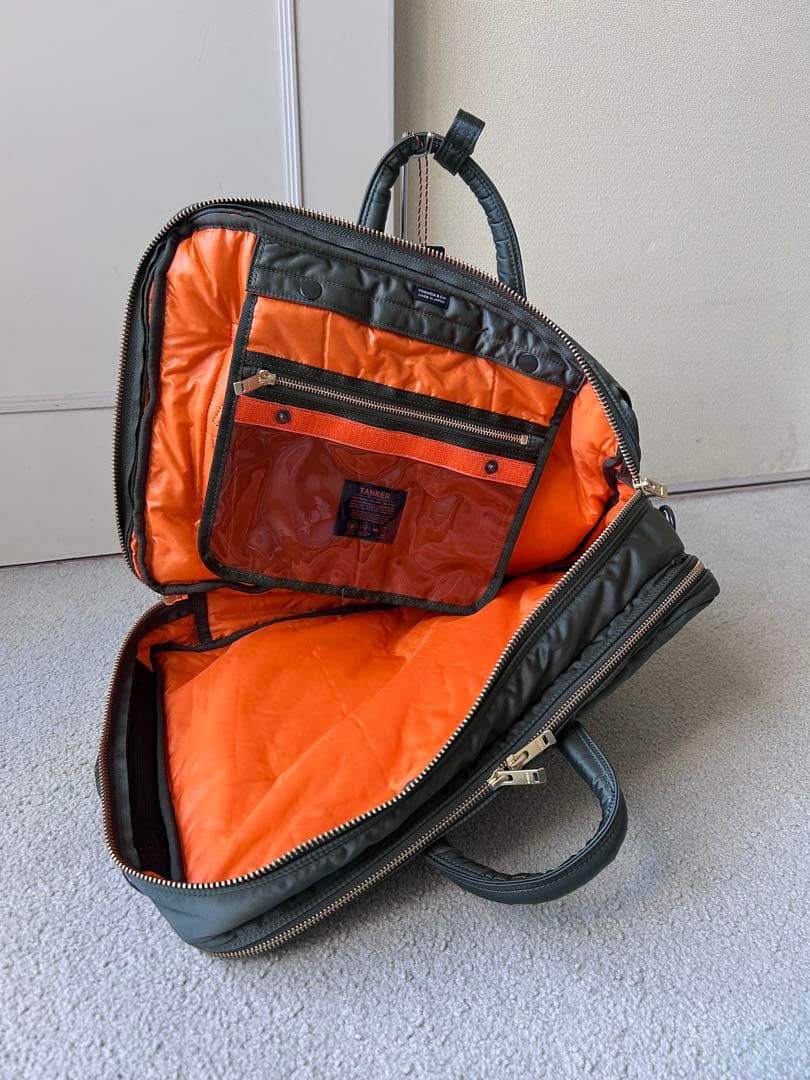 新品 PORTER / TANKER 3WAY DOCUMENTBAGWzip
