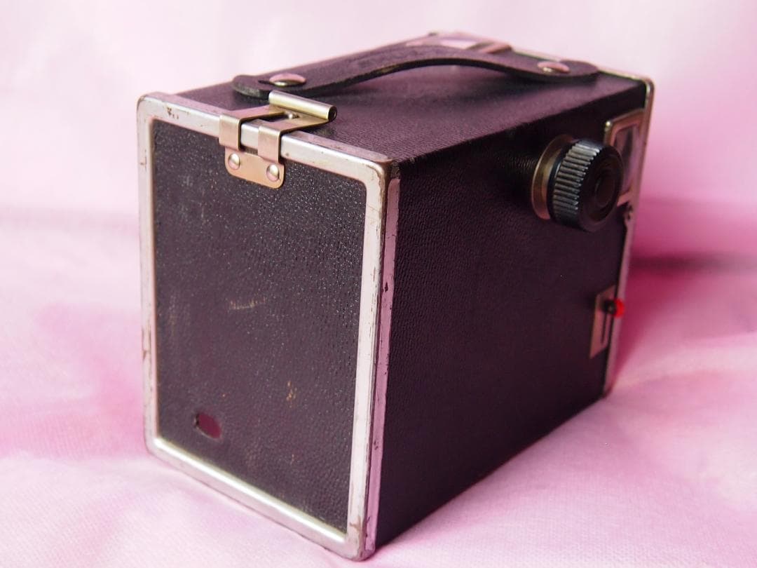アンティークBoxカメラ Ansco shur shot