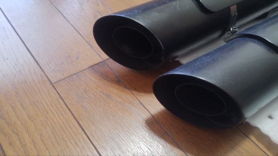 07FLSTF1580より取り外し スクリーミンイーグルスリップオンサイレンサー