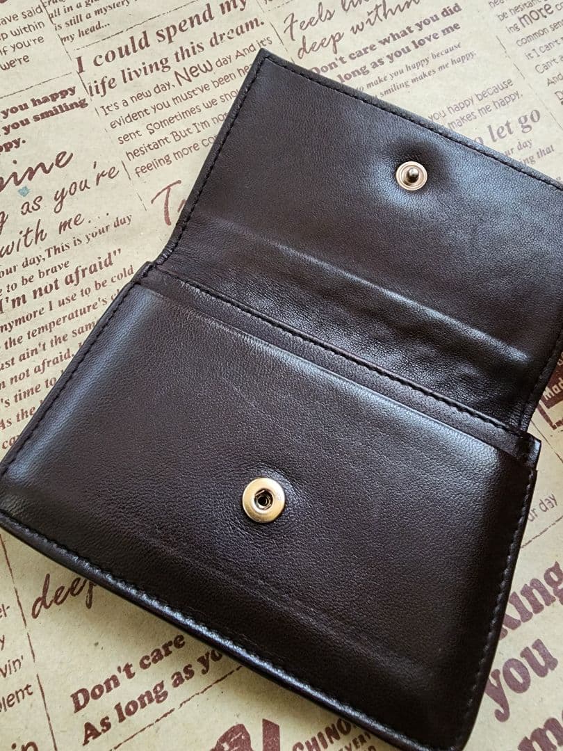 とても 綺麗 ボッテガヴェネタ　編み込み　名刺入れ　カードケース