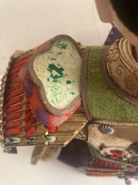 アンティーク　明治　大木平蔵　五月人形　武者人形　大将人形