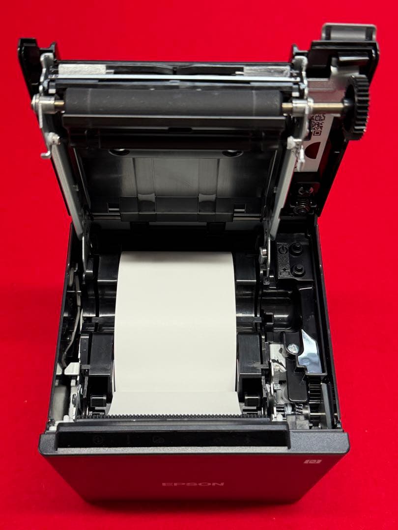 使用極少 EPSON TM-m30Ⅱ-H ブラック レシートプリンター ⑧