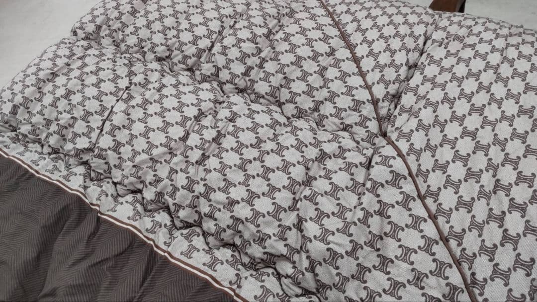 CÉLINE こたつ掛け布団 200x240cm ブラウン