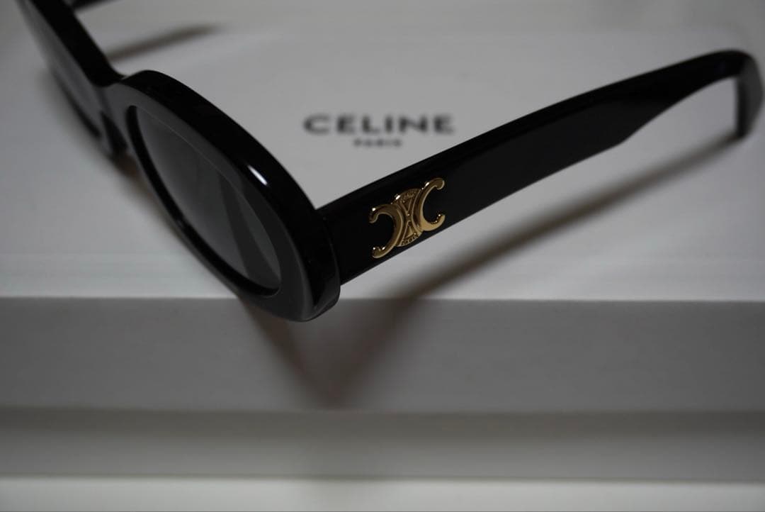 CELINE セリーヌ サングラス ケース・箱・クロス付き 美品