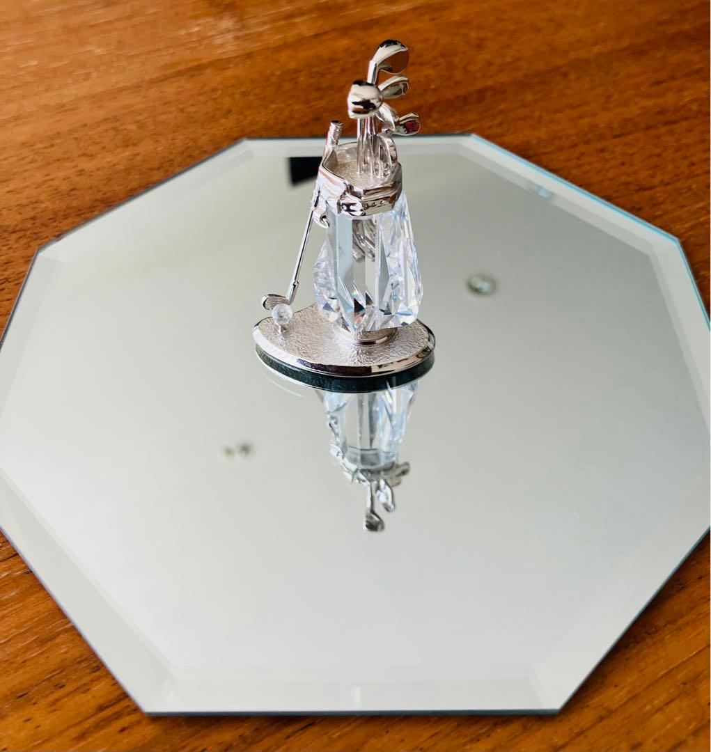 【SWAROVSKI】クリスタル　ゴルフクラブ ミニチュア