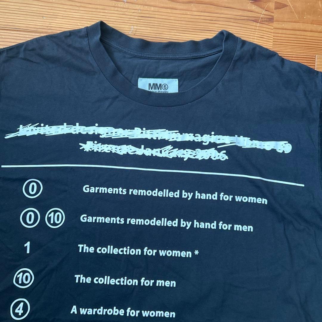 美品　2017SS MM6 オーバーサイズ　ワンピース　黒