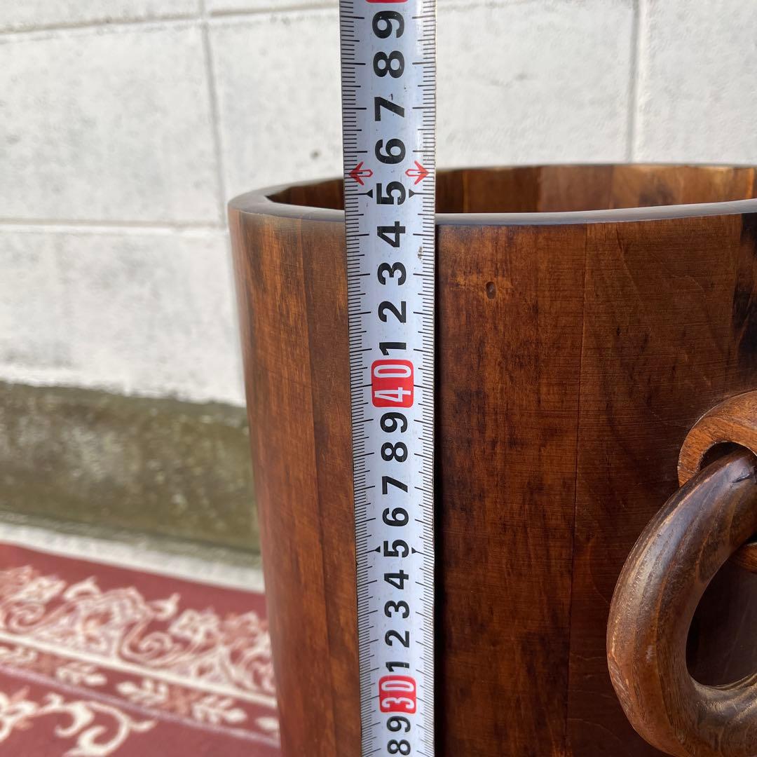 イタリア製◾️ Domain ドマン 木製無垢材 スツール 蓋付き収納 木製家具