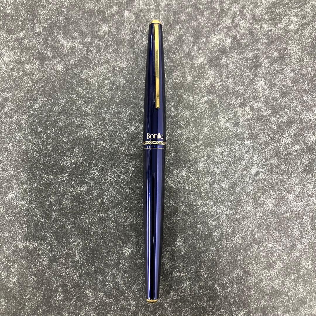 ヴィンテージ☆プラチナ☆万年筆☆Bonillo☆ボニート☆ペン先☆14K☆ブルー