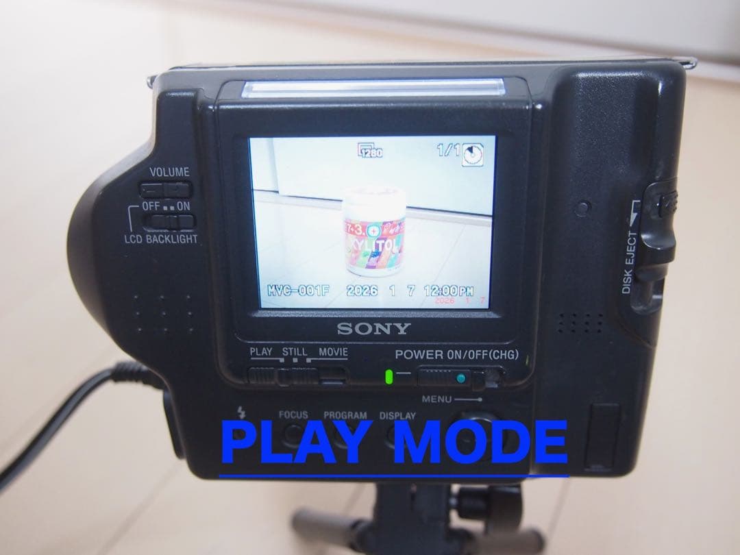 美品♪ SONY Digital Mavica MVC-FD85 デジタルカメラ