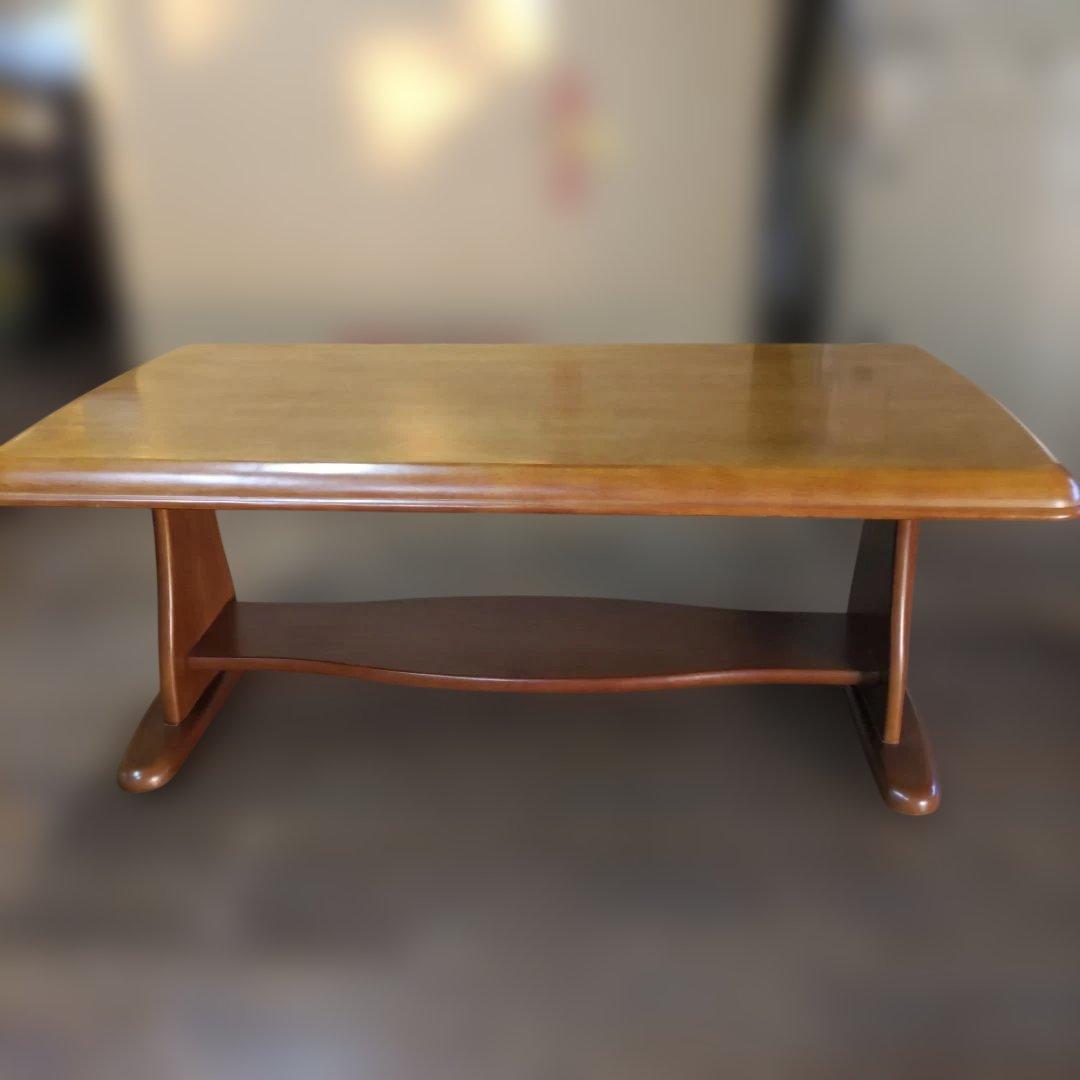 【処分！】木製長方形テーブル　110*60*42