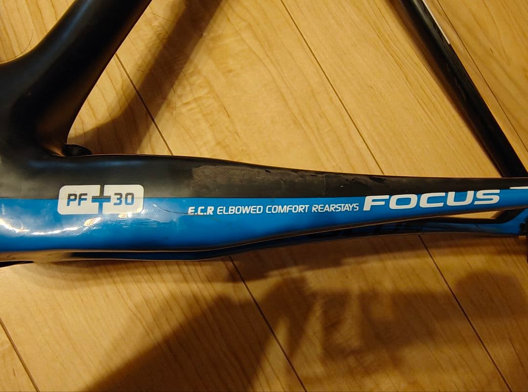 focus cayo evo3.0 フレームセット 青黒 XS48サイズ