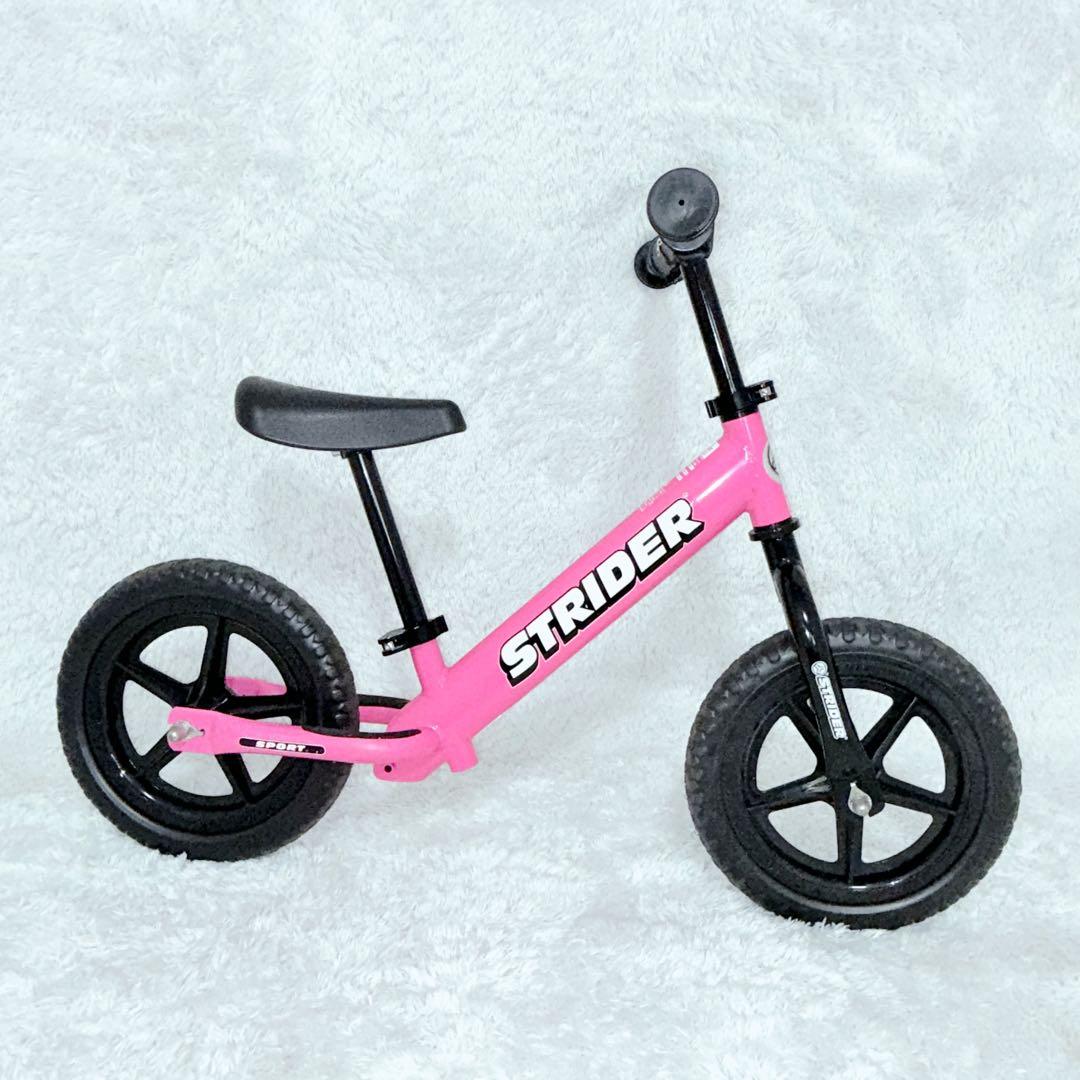 【極美品】STRIDER ストライダー 12 バランスバイク ピンク 日本正規品