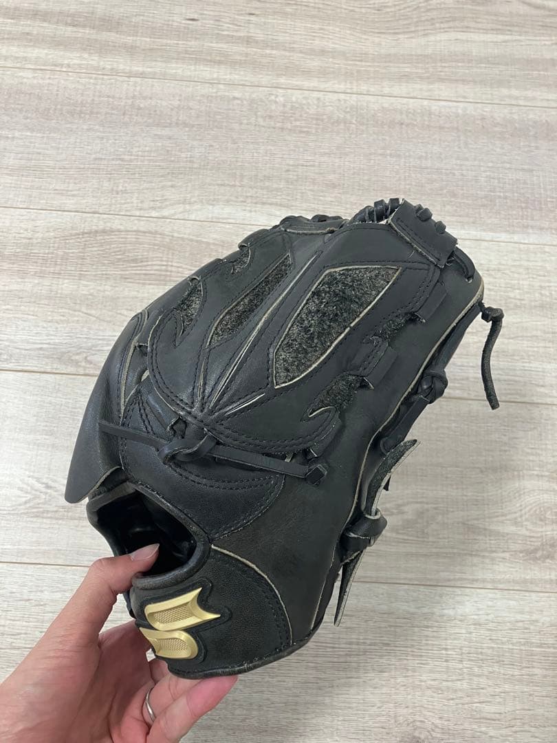 SSK プロエッジ 黒 軟式グローブ 投手用