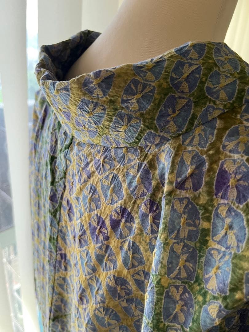 有松蜘蛛絞り✴︎暈し染め