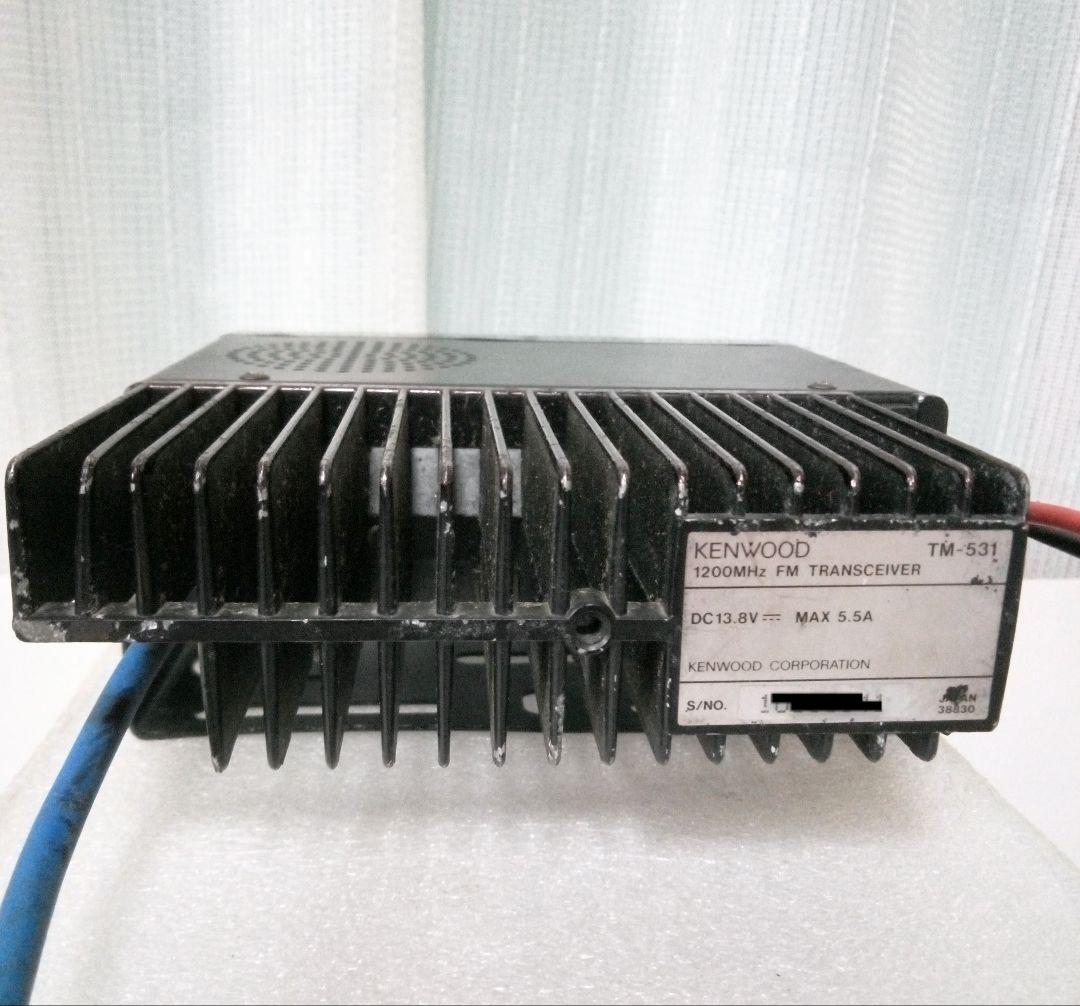 ケンウッド製　TM-531(1.2Ghz) 10w機　経年機種の為ジャンク扱い
