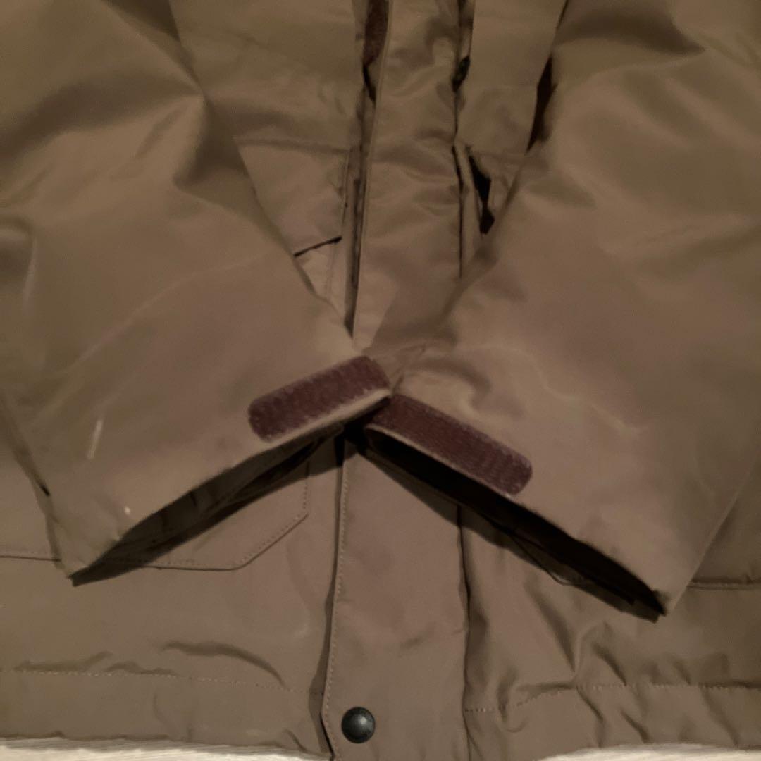 カリマー ダウンジャケット 中綿 防寒 アウトドア キャンプ フード付き カーキ