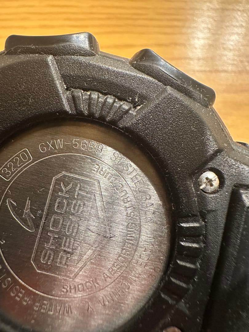 CASIO G-SHOCK GXW-56BB ブラック腕時計