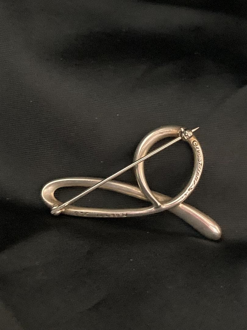 ティファニー ブローチ 925 アルファベット イニシャル D 1983