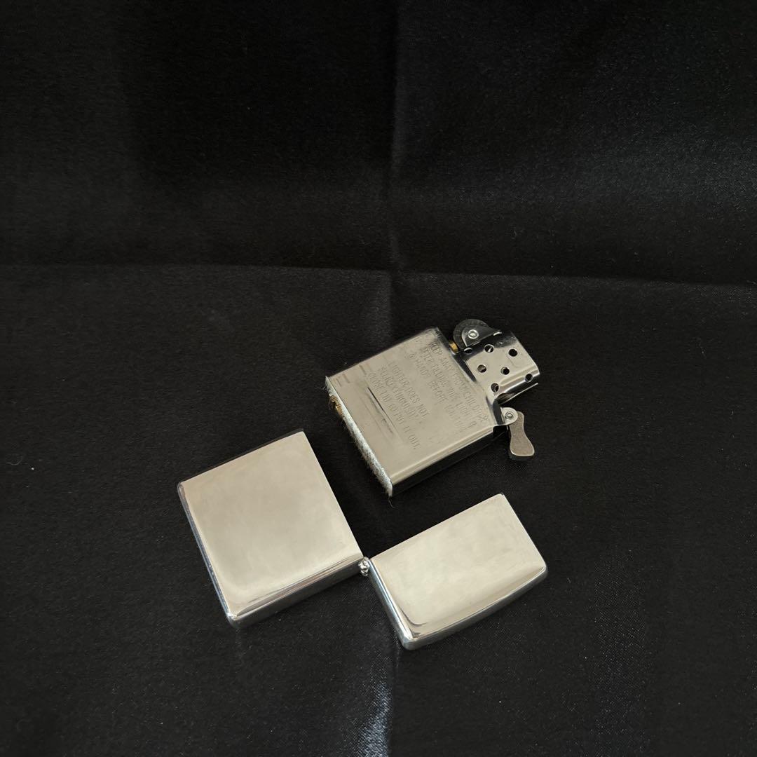 ZIPPO 限定品シリアルNO.0333オイルコンテナ付（銀20ミクロン）