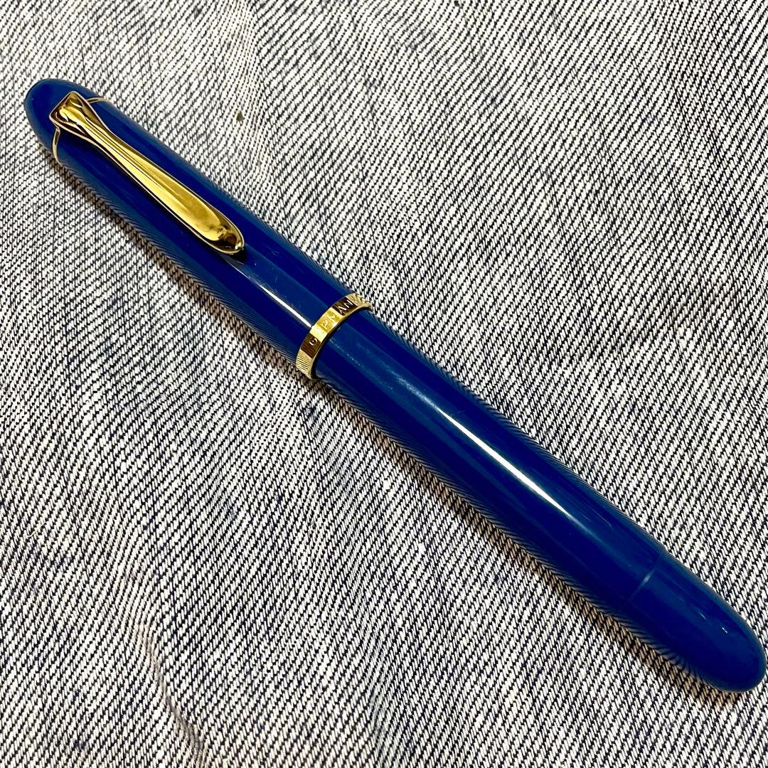 ペリカン　M120アイコニックブルー　万年筆　F細字　未使用　限定品