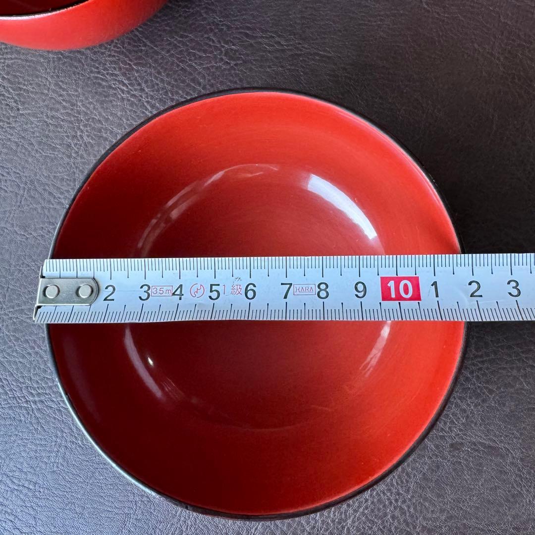 漆器　漆塗り　汁椀 9個セット バラ売り可能