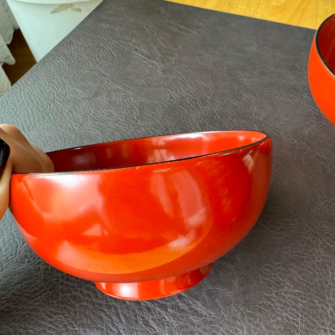 漆器　漆塗り　汁椀 9個セット バラ売り可能