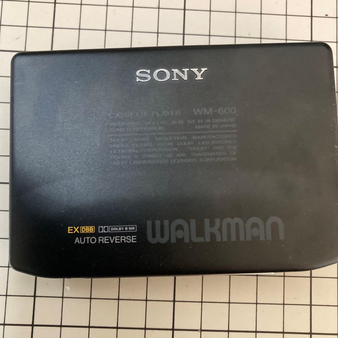 ✨激レア✨SONY WM-600 ソニー　ウォークマン　ブラック