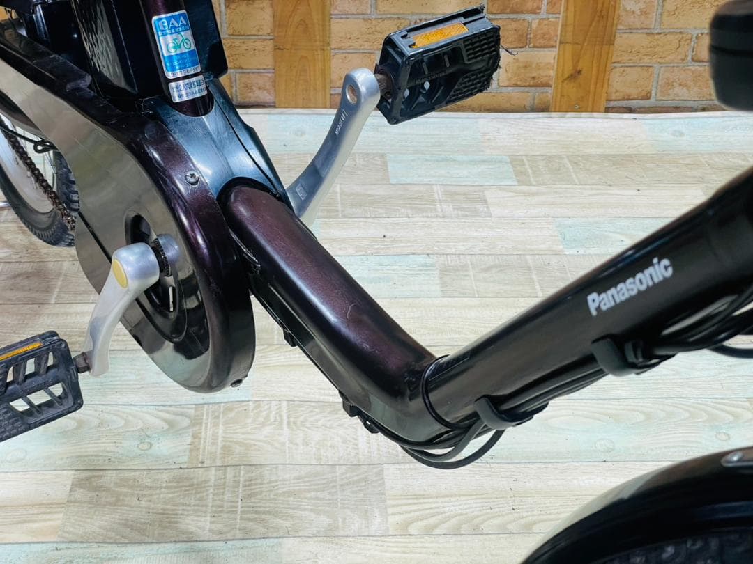ブラウン系 パナソニック 子供乗せ電動アシスト自転車 H3336