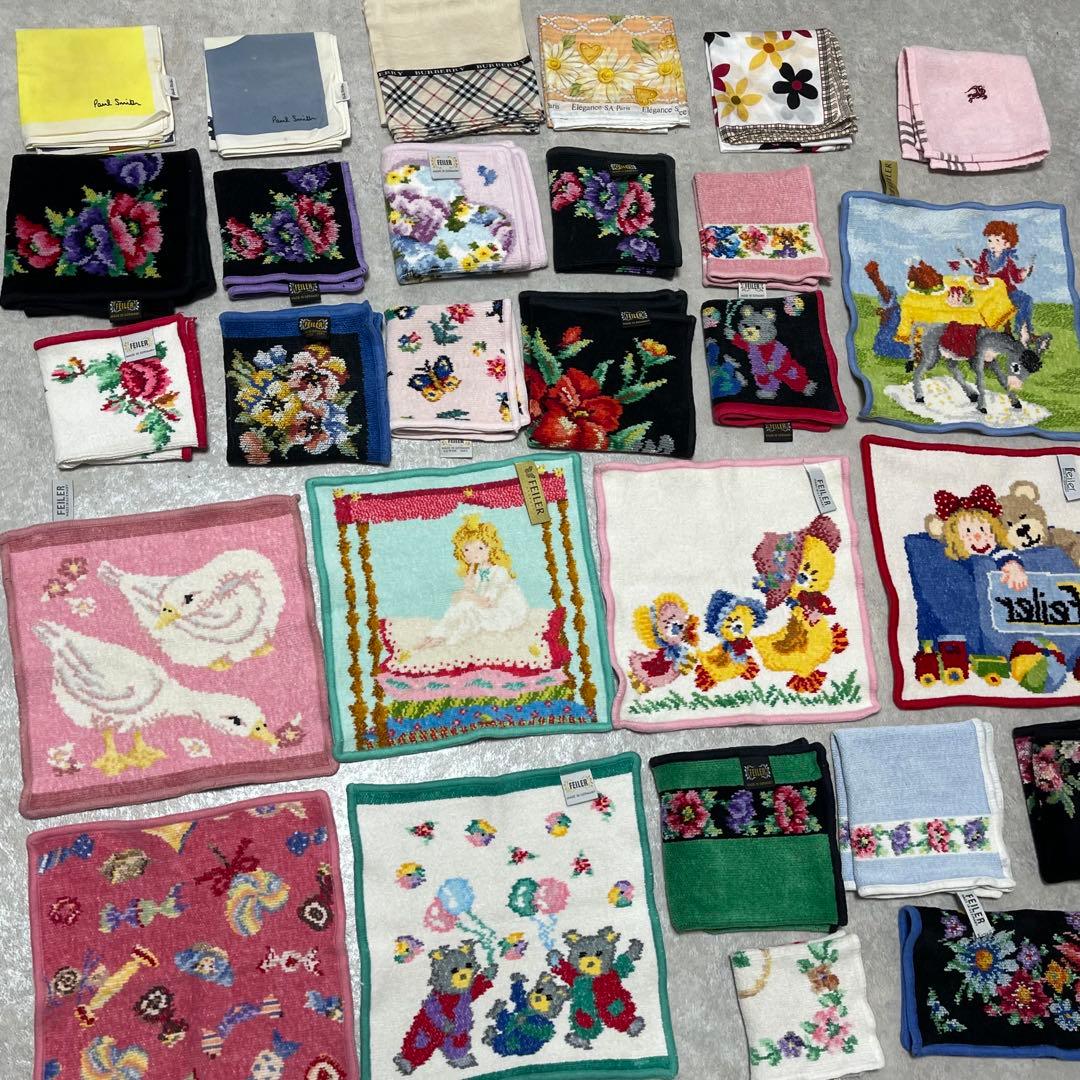 BURBERRY FEILER PaulSmith ハンカチ タオル まとめ売り