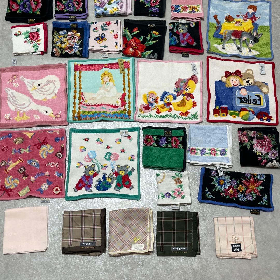 BURBERRY FEILER PaulSmith ハンカチ タオル まとめ売り