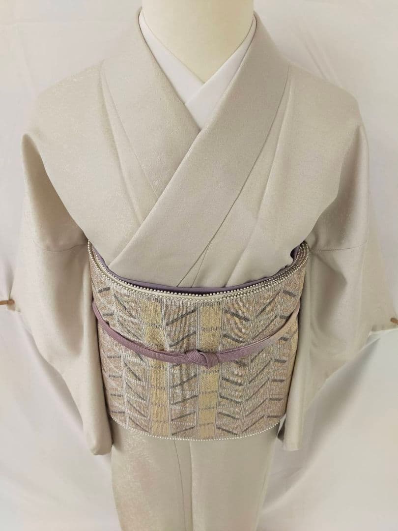 【お茶席用に】★★新品未使用　洗える紋意匠色無地(ポリ100%)Mサイズ★★