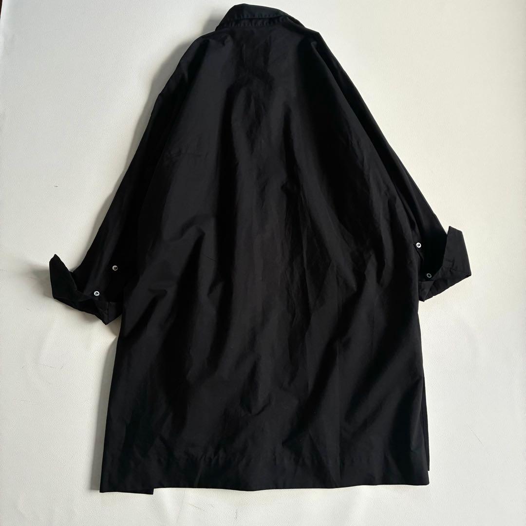 ◆美品◆JNBY◆4万程◆オーバーサイズシャツチュニック◆黒◆綿100%◆慈雨