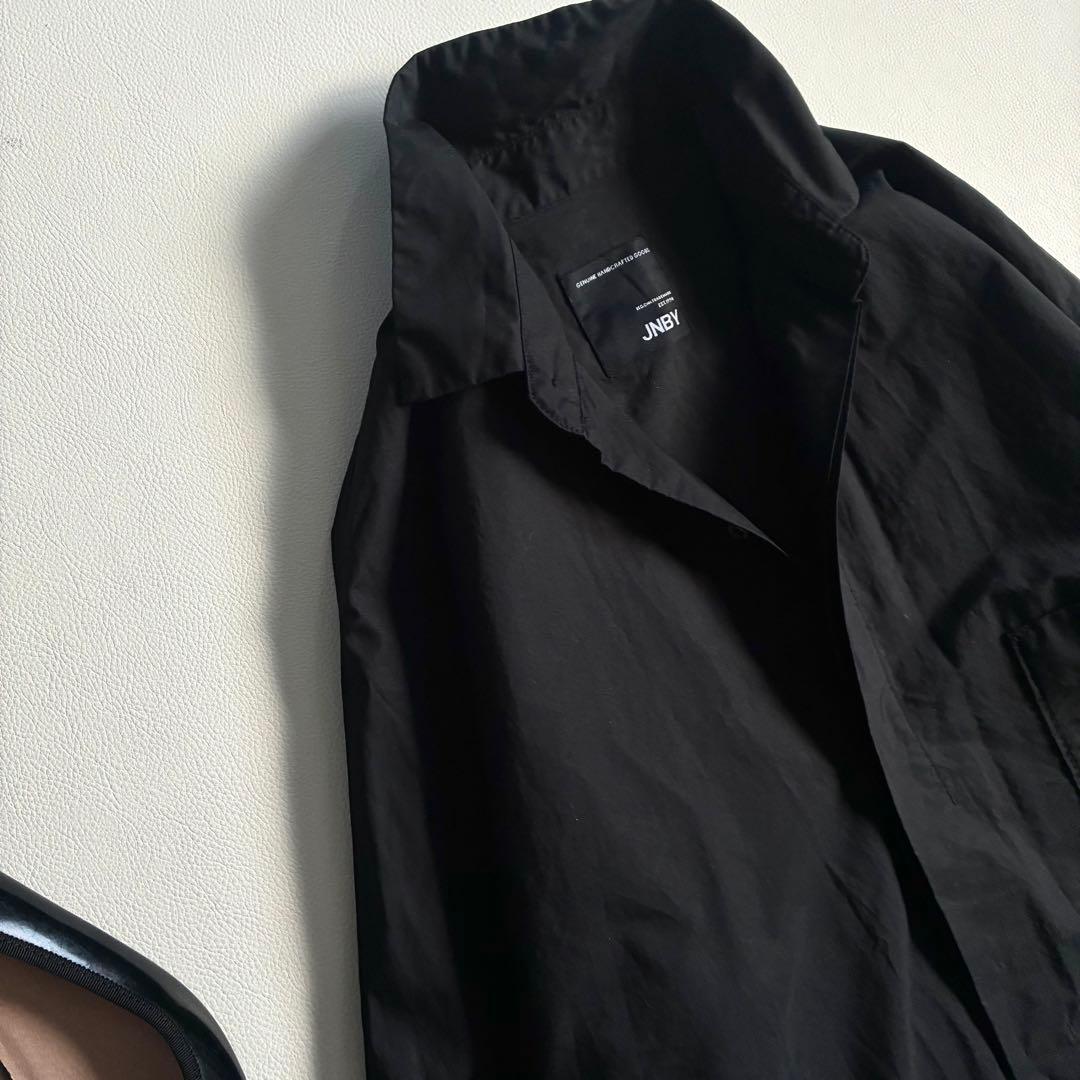 ◆美品◆JNBY◆4万程◆オーバーサイズシャツチュニック◆黒◆綿100%◆慈雨