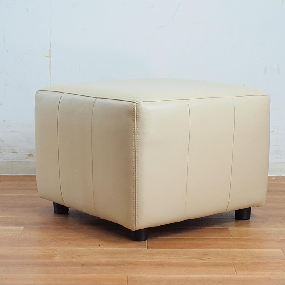 レザーワールド/Leatherworld 本革 オットマン IDC大塚家具