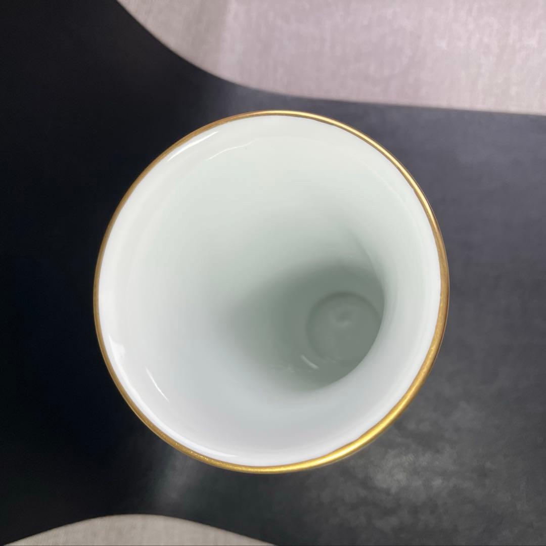 深川製磁 君島一郎 9号花生　花瓶　　Bエレガンス