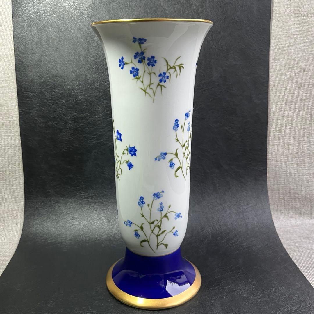 深川製磁 君島一郎 9号花生　花瓶　　Bエレガンス