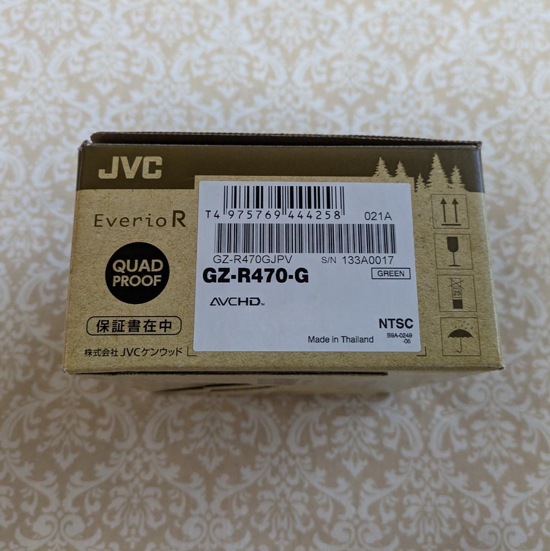 JVC ビデオカメラ Everio R 防水 防塵 32GB カーキ色