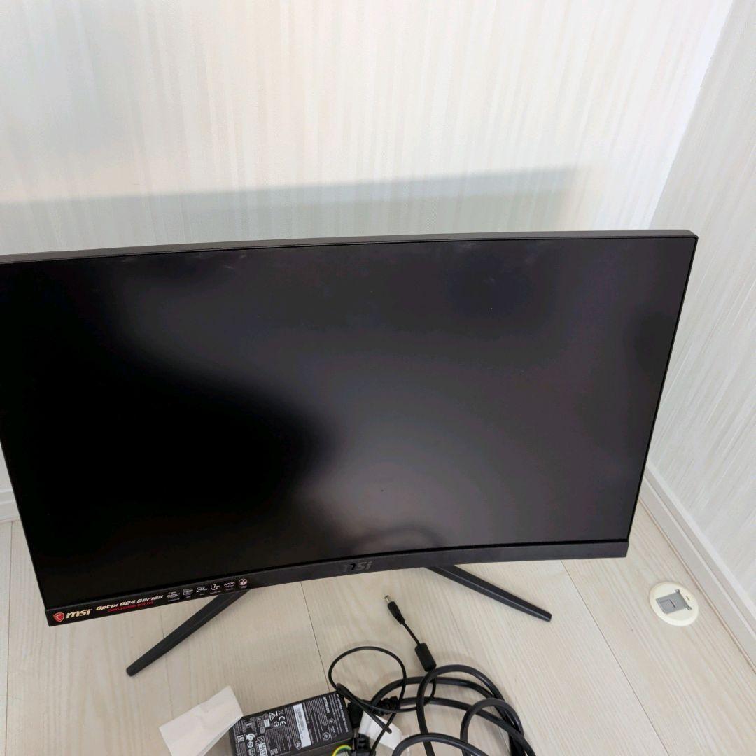 MSI Optix G24C4 湾曲モニター 144Hz フルHD
