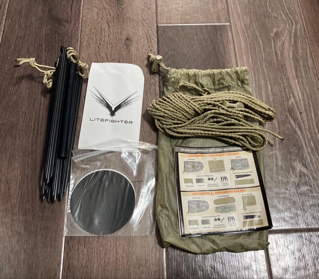 【激レア】LiteFighter 1 タンカラー　（ライトファイター１) 軍幕