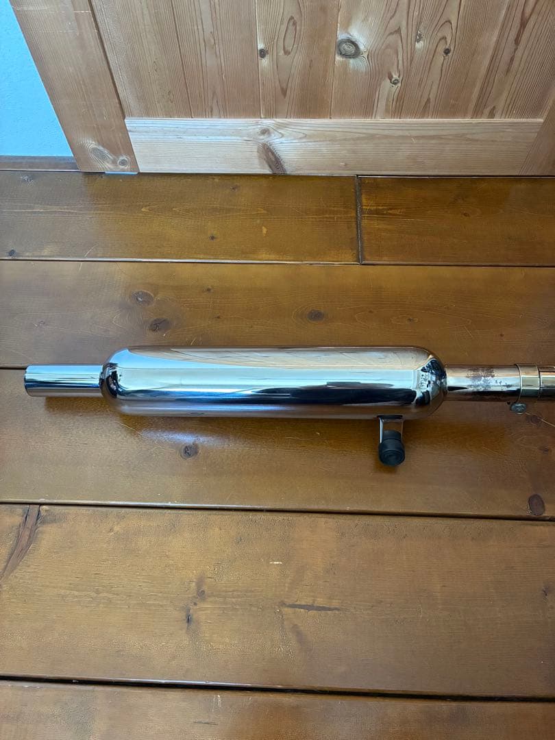 大和ステンレス マフラー 中音 新品エキパイ付 エストレヤ 250TR おまけ付