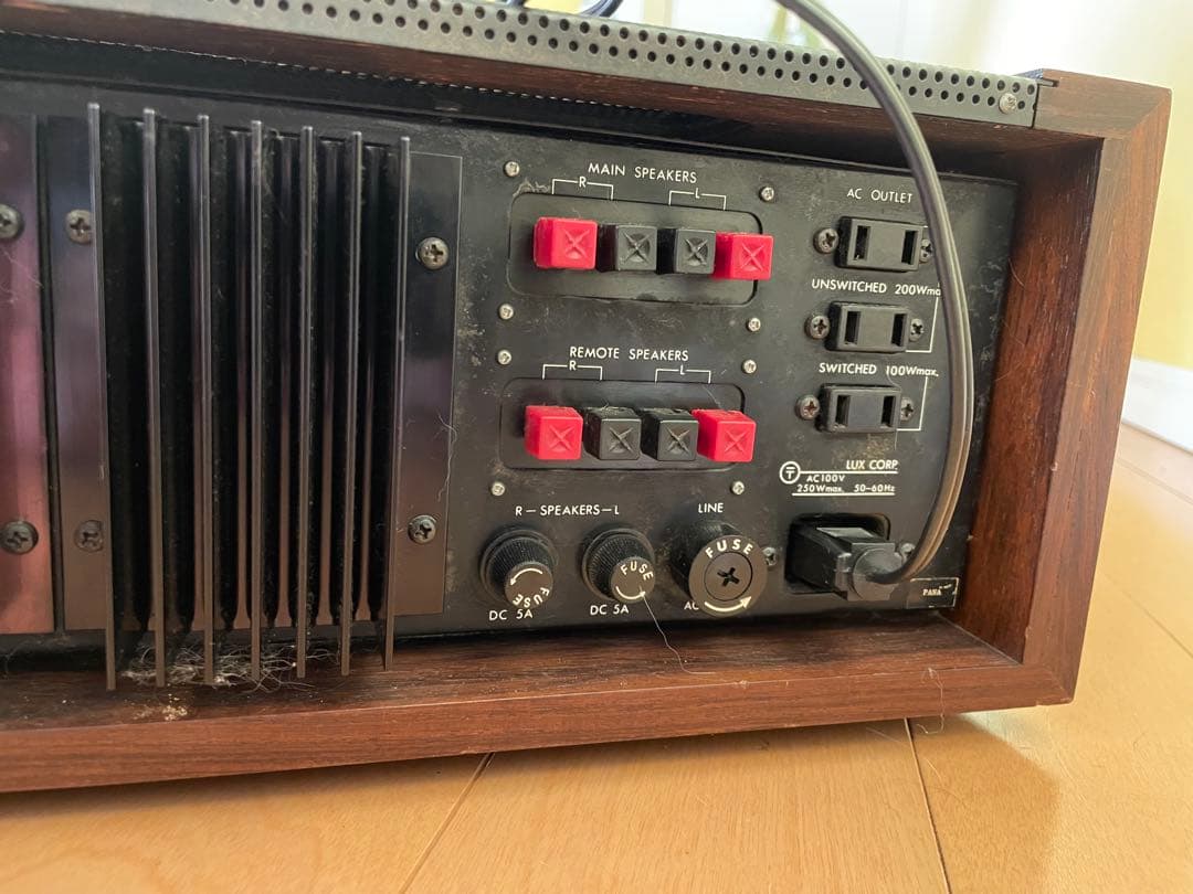 ume　LUXMAN309 アンプ