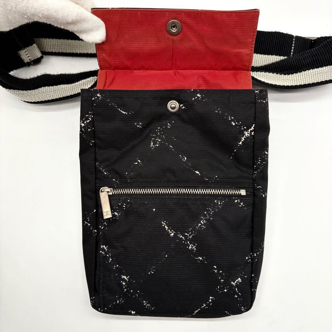 【極美品 Gカード】シャネル ウエストポーチ ショルダーバッグ シリアルシール