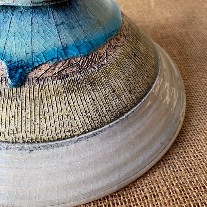 美濃焼　一点物の土鍋　9号