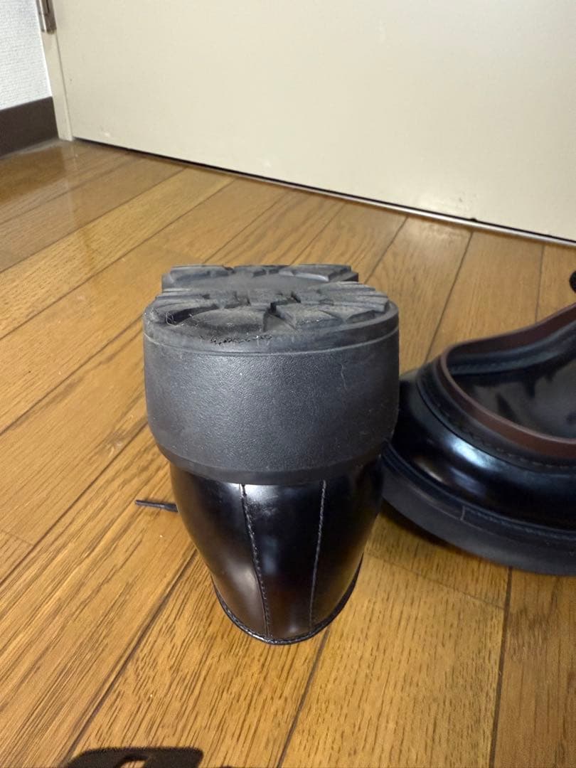 PRADA ダイアパソン オペークブラッシュドレザー レースアップ シューズ