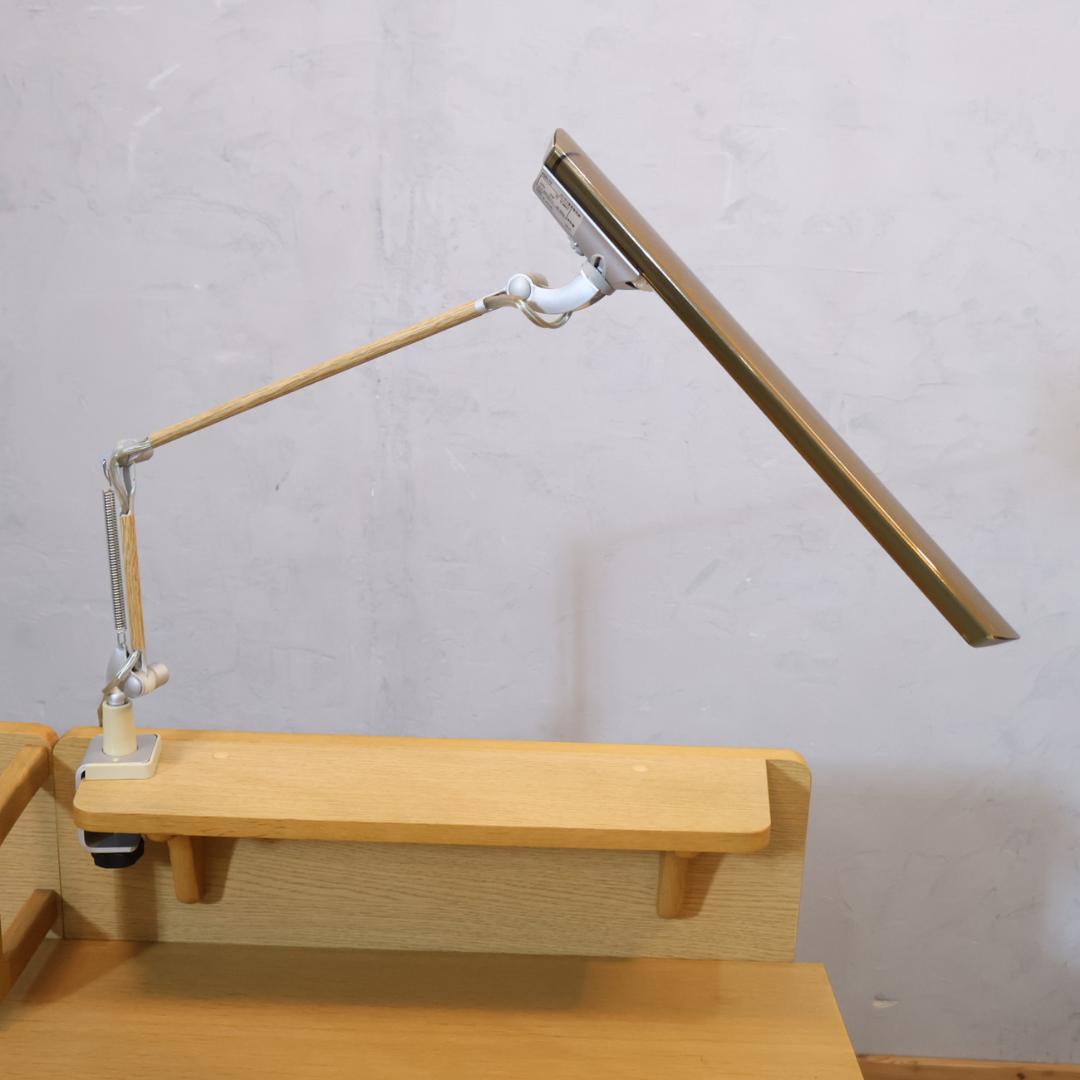 karimoku カリモク オーク材 デスクセット 学習机 ワゴン付 ライト付